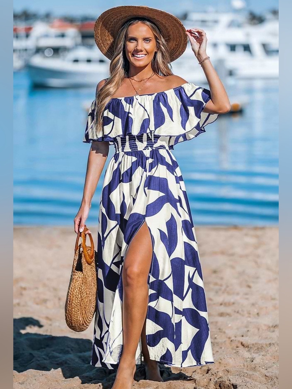 CUPSHE Chasing Sunsets Abstract Maxi Dress- Blue
Women’s Size Large
NWT - Picture 1 of 5